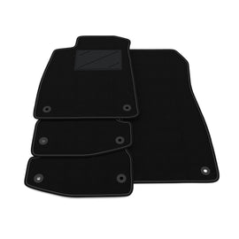 Tappetini Audi A5 F53 Coupé 2016-2024 - posteriori con clips