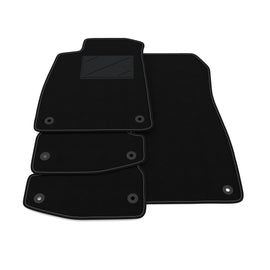 Tappetini Audi A5 F57 Cabrio 2017-2024 - posteriori con clips