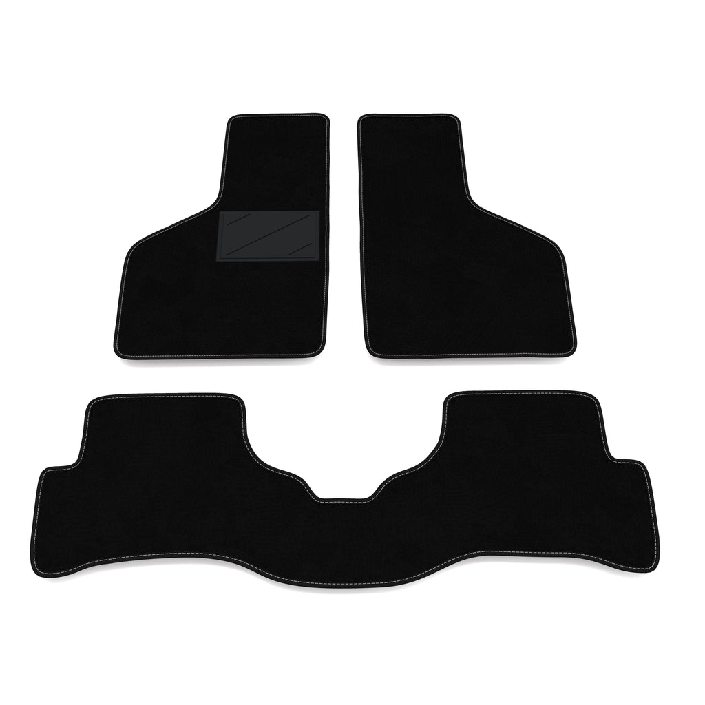 Tappetini Fiat 600 d'epoca - posteriore unito