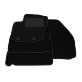 Tappetini Ford S-Max 5 posti 2006-2015 dist. clip conducente 25cm