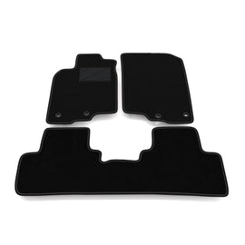 Tappetini Honda Insight Hybrid 2009-2013 - posteriore unito (Clips Ovali)