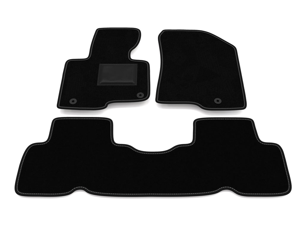 Tappetini Kia Carens 2013-2025 - Distanza punti di fissaggio (conducente) 37,5 cm