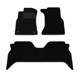 Tappetini Toyota Hilux - Cabina doppia 2016-2026 - posteriore unito