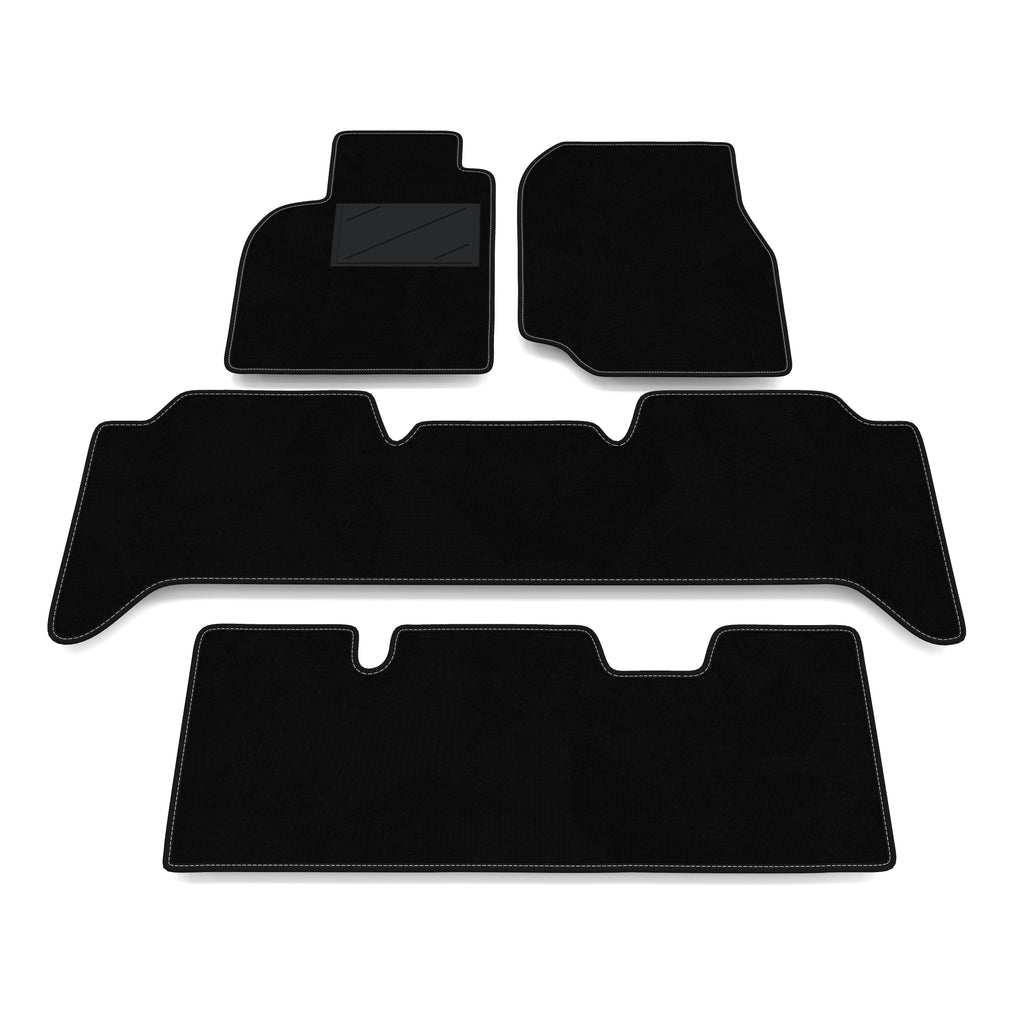 Tappetini Toyota Land Cruiser serie 100 5 porte 1998-2007 - 3 file